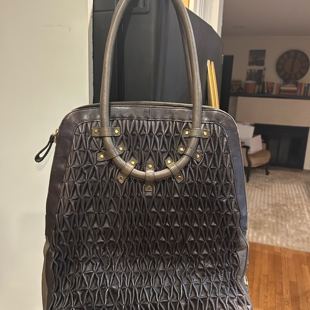 Goldenbleu Elegant Quilted Tote Bag
